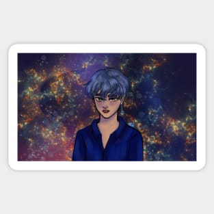 Space boy Haechan Sticker